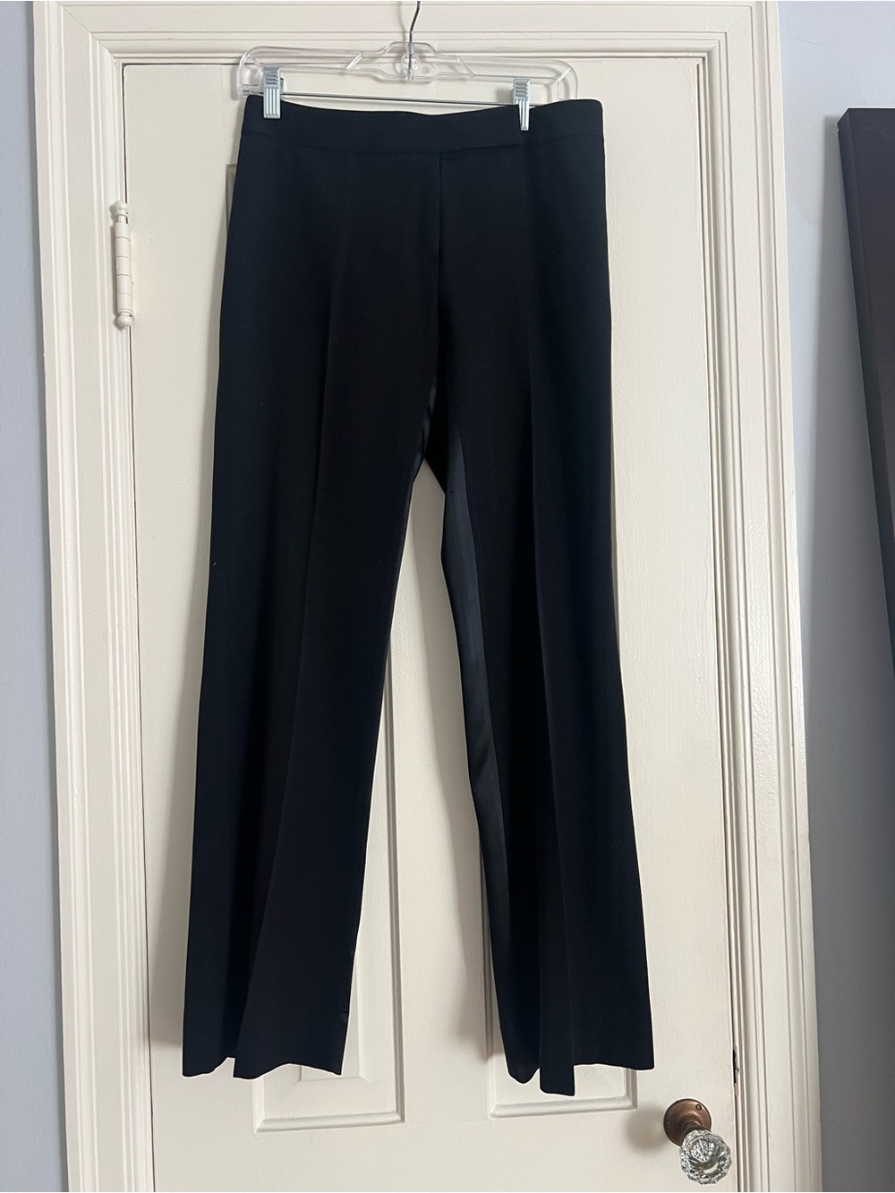 Valentino Black Wide-Leg Trousers
